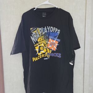 Essentials Black NBA Playoffs TeeEssentials Black NBA Playoffs Tee